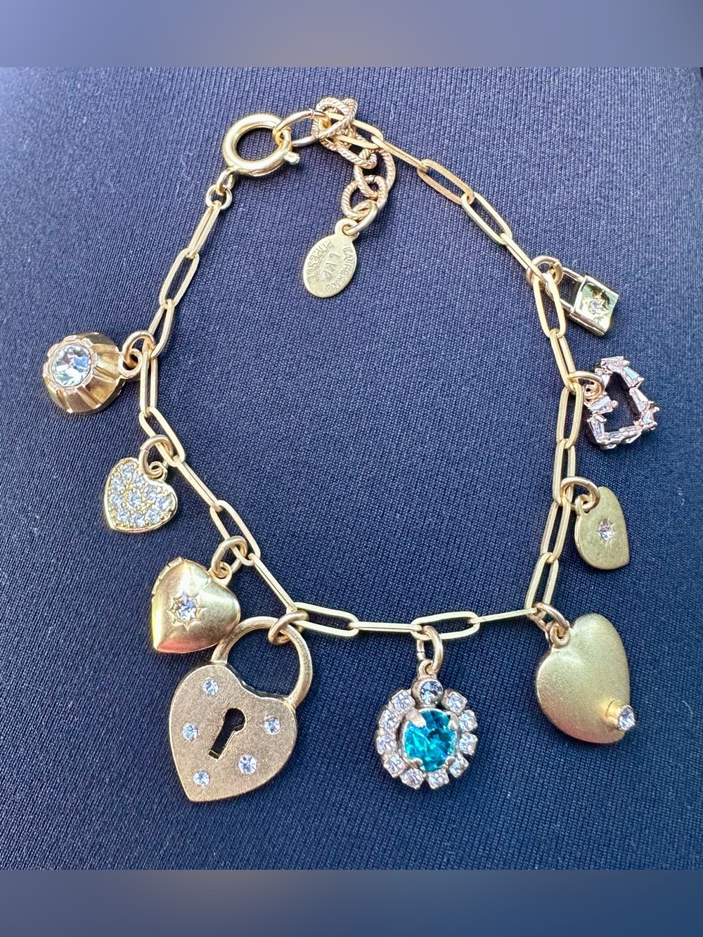 Brand New Catherine Popesco Charms Bracelet